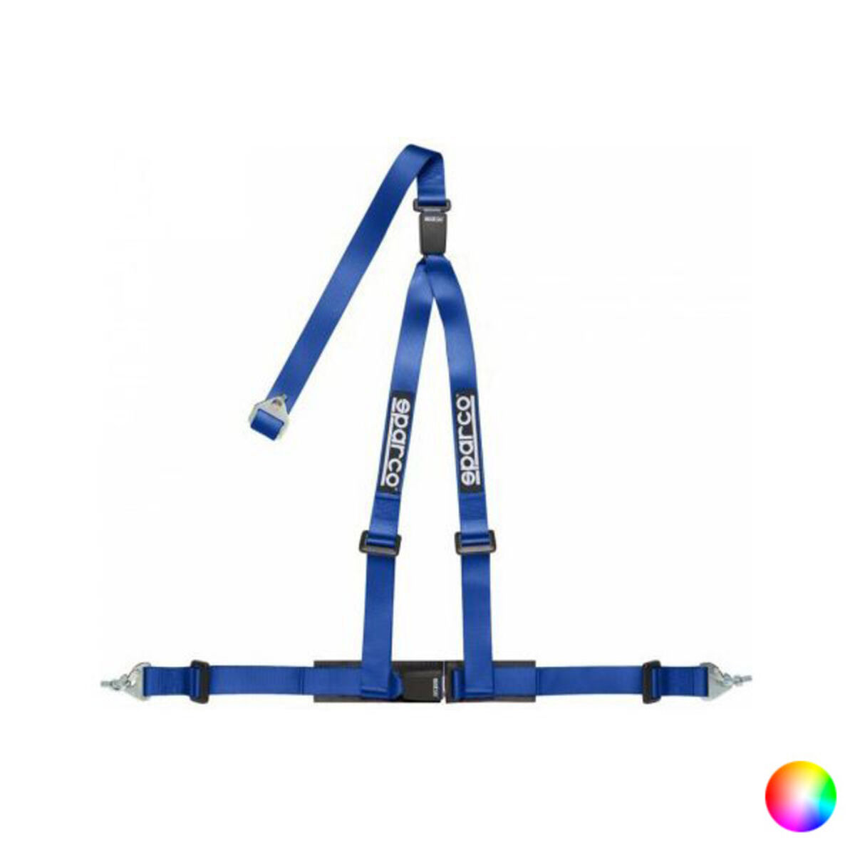 3 Point Attachment Harness Sparco Lap Rein Blue