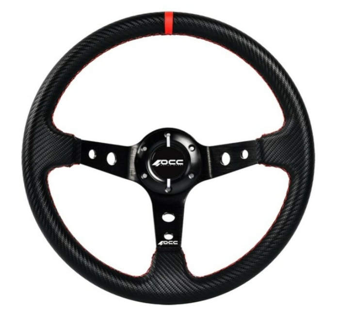 Racing Steering Wheel OCC Motorsport OCCVOL011 Black