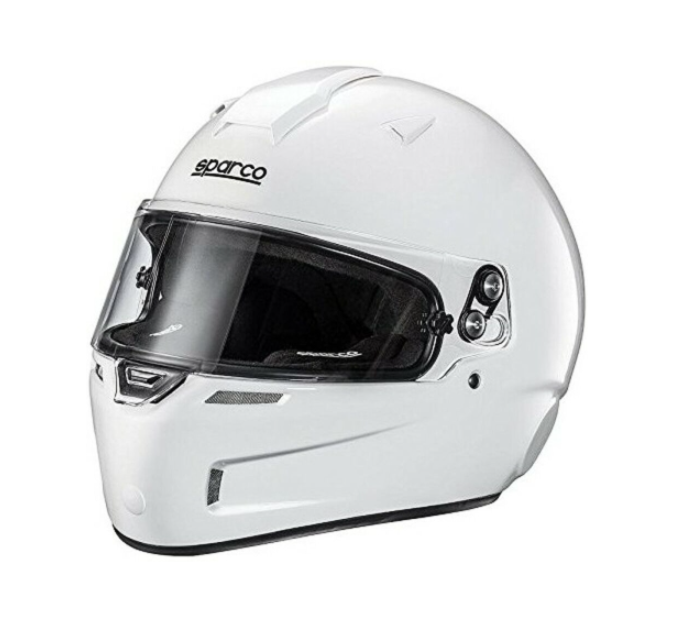 Full Face Helmet Sparco  SKY KF-5W KEVLAR/FIBERGLASS White (XS)